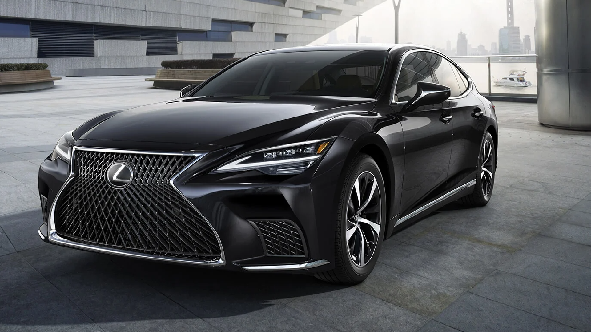 Lexus LS350 is one sporty and luxurious limousine
